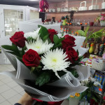 Букет  из кустовых хризантем от интернет-магазина «Beauty flowers»в Минусинске