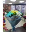 Букет  из кустовых хризантем