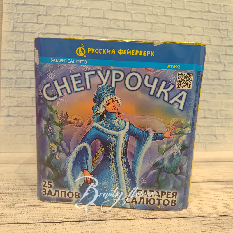 Батарея салютов Снегурочка 