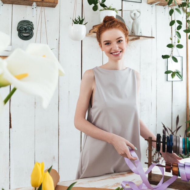 Флорист компании «Beauty flowers» - Карина