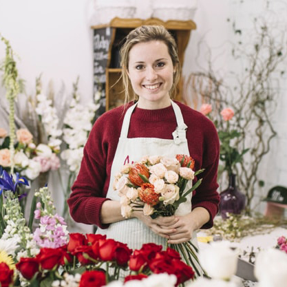 Флорист компании «Beauty flowers» - Вероника